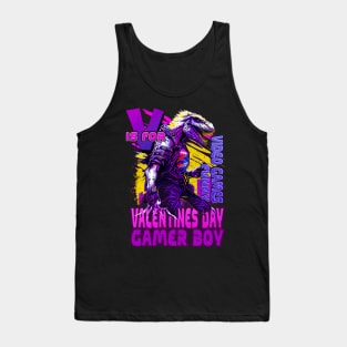 V is for Valentines: The Fun and Funny Gamer T-Shirt Collection Tank Top